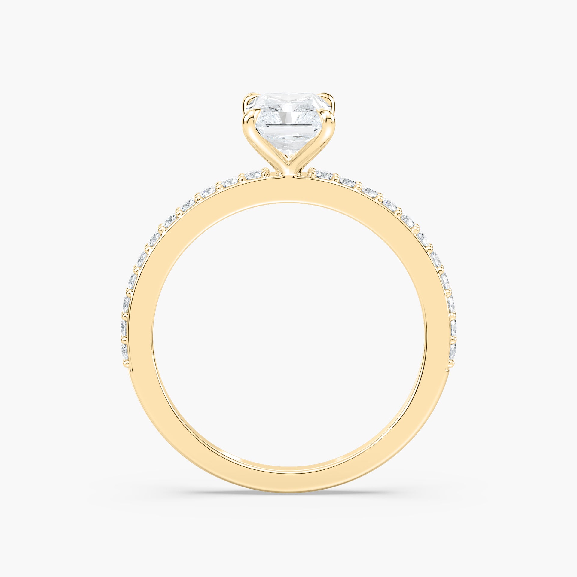 Olivia Verlobungsring – Gelbgold