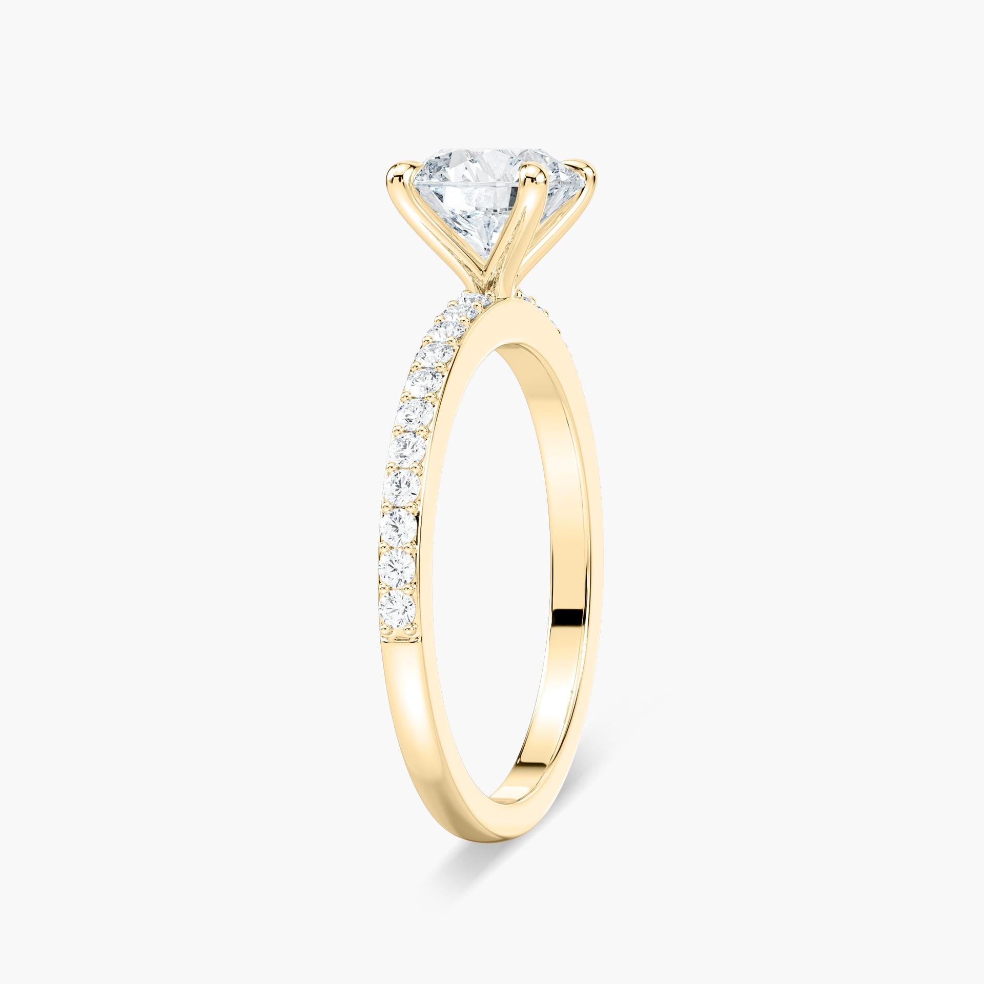 Olivia Verlobungsring – Gelbgold