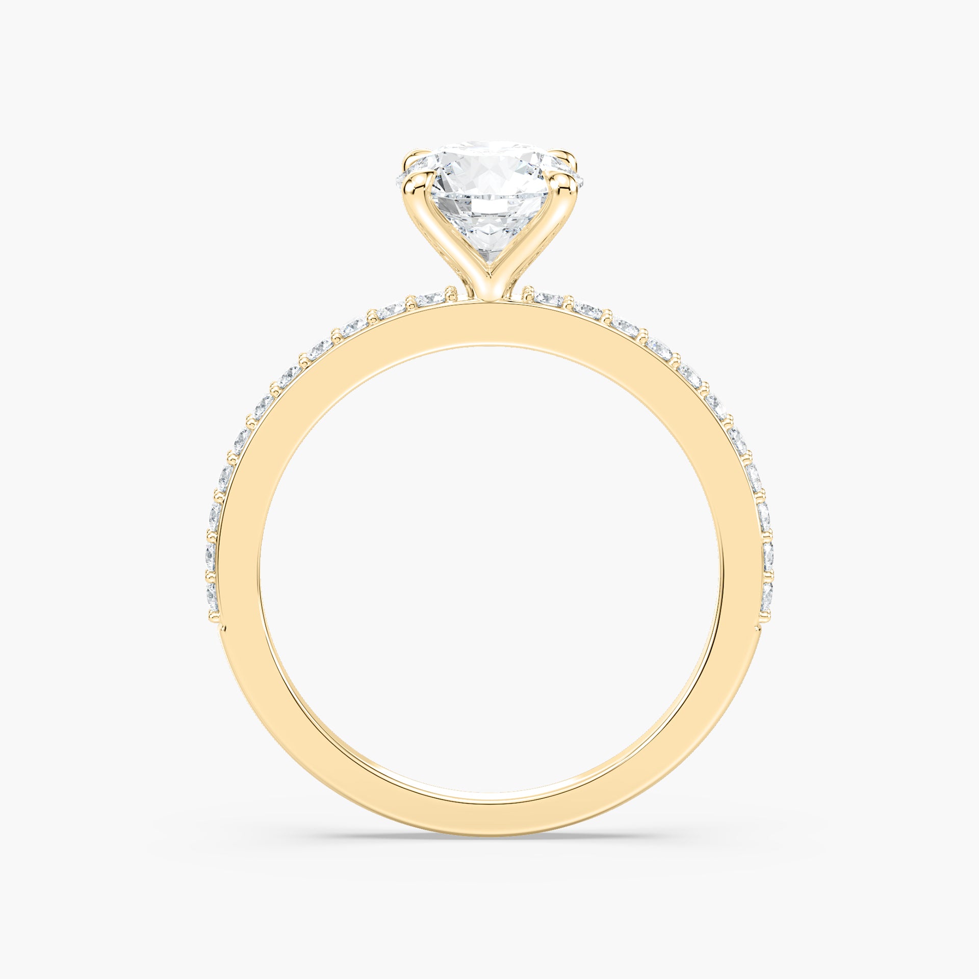 Olivia Verlobungsring – Gelbgold