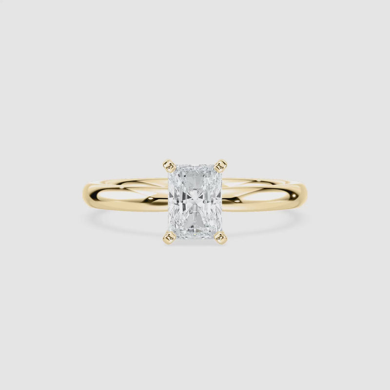 Lauren Solitaire Verlobungsring – Radiantschliff – Video
