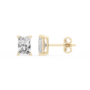 Lovea Claw Ohrstecker Schraubverschluss – Radiantschliff – Gelbgold