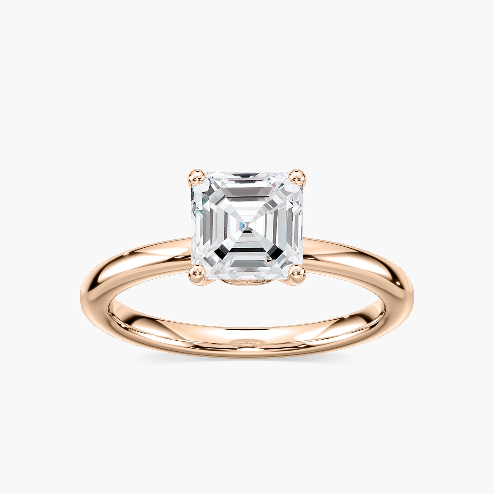 Rosey Verlobungsring – Roségold