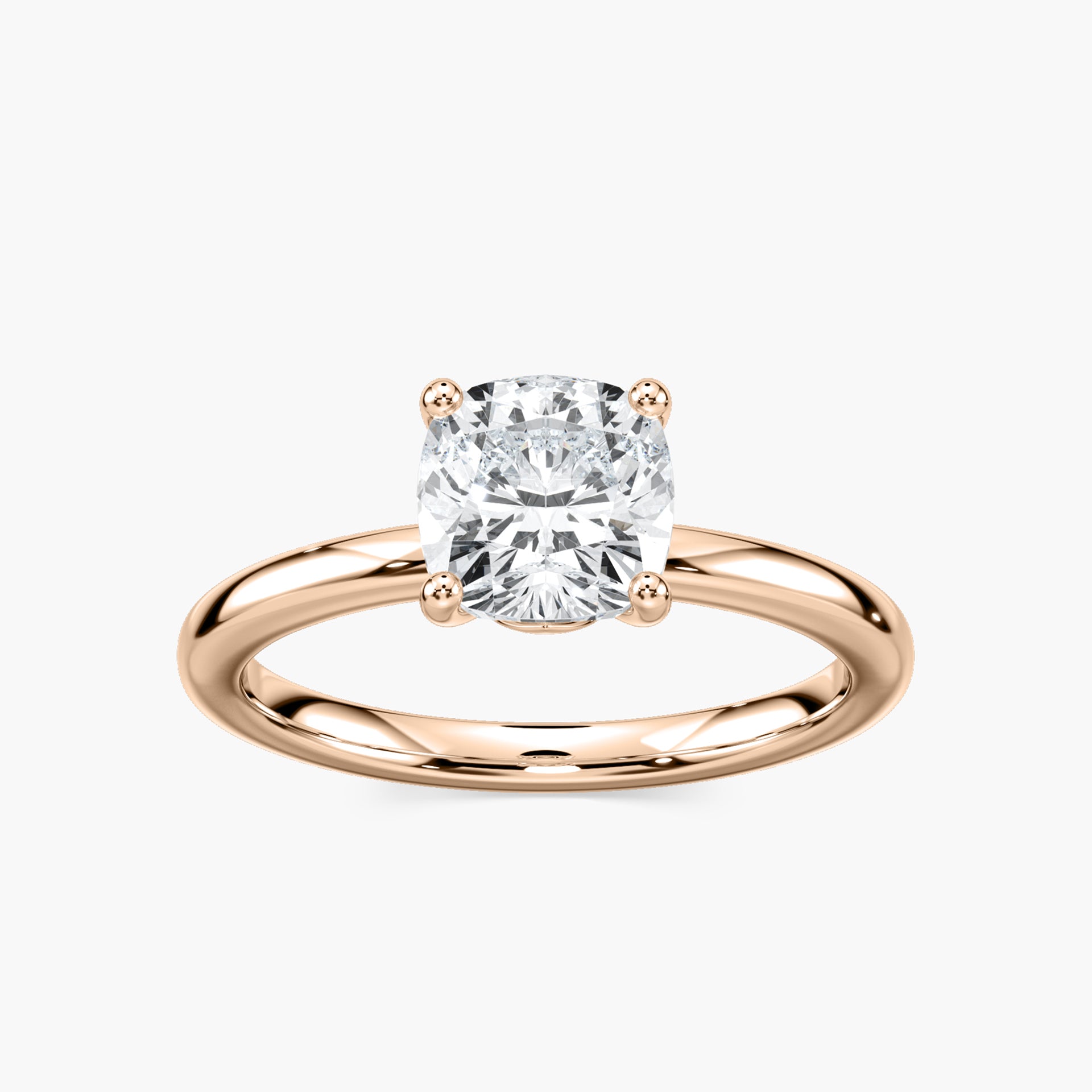 Rosey Verlobungsring – Roségold