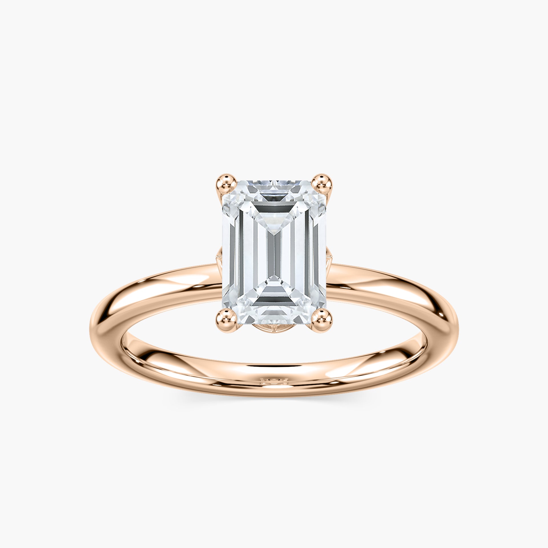 Rosey Verlobungsring – Roségold