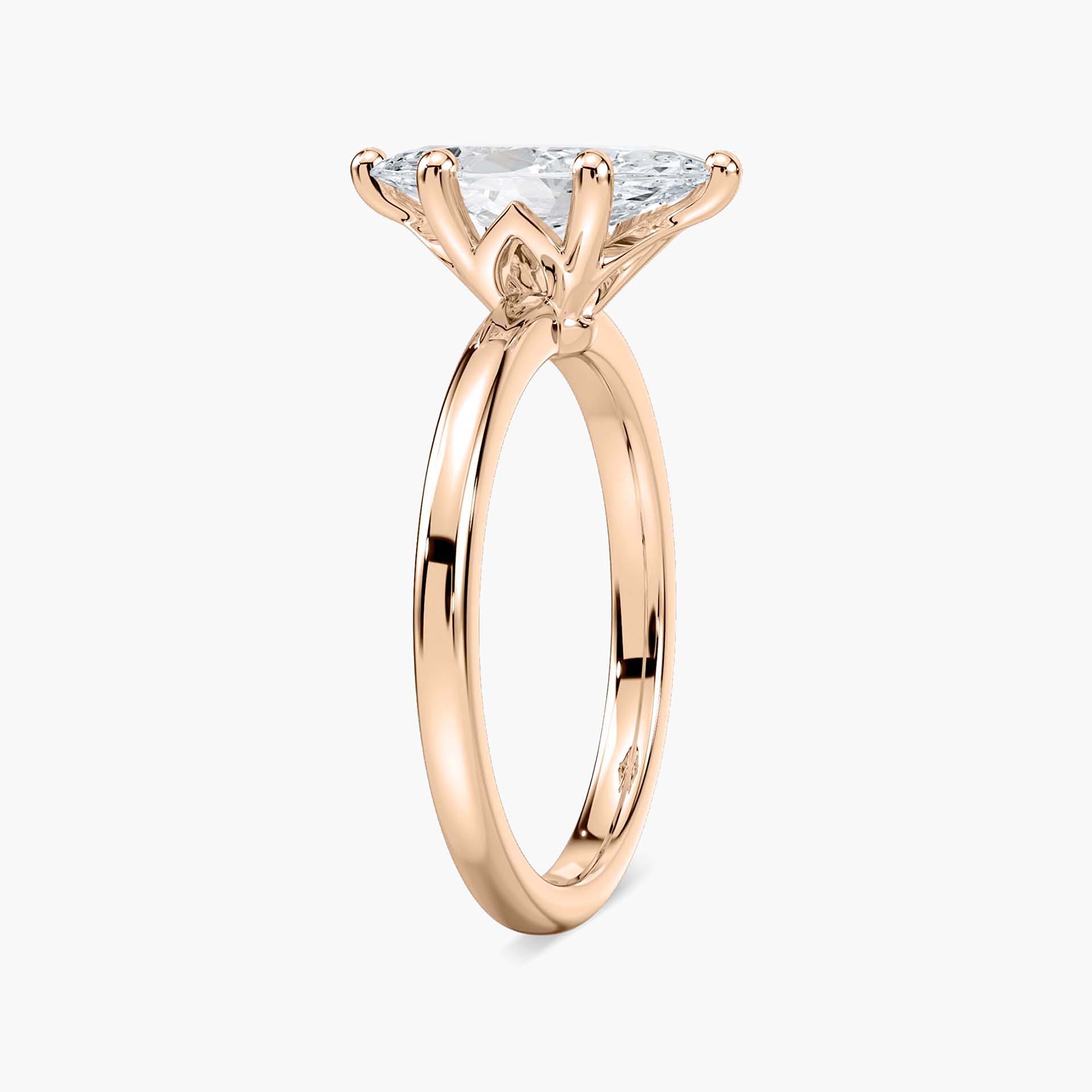 Rosey Verlobungsring – Roségold