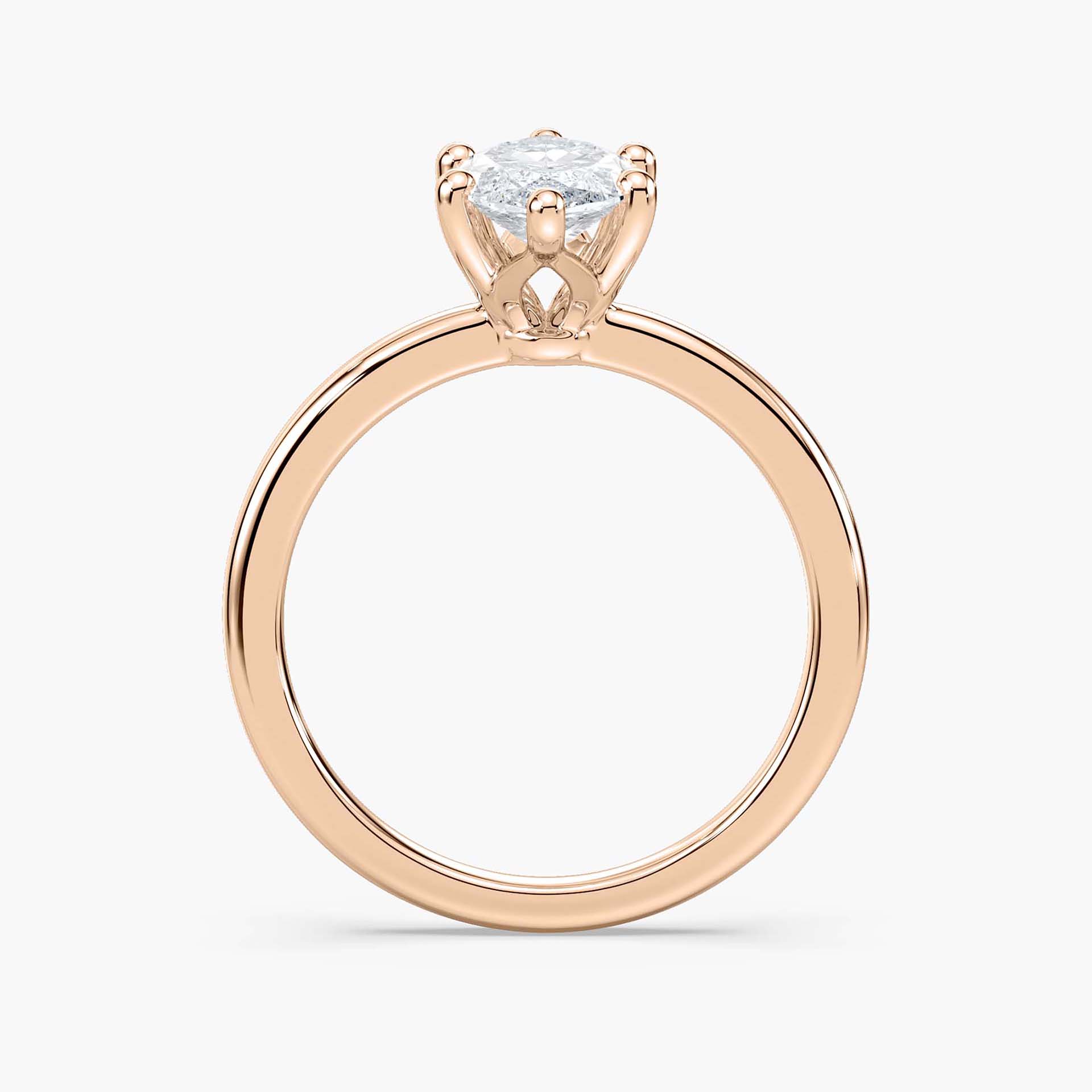 Rosey Verlobungsring – Roségold