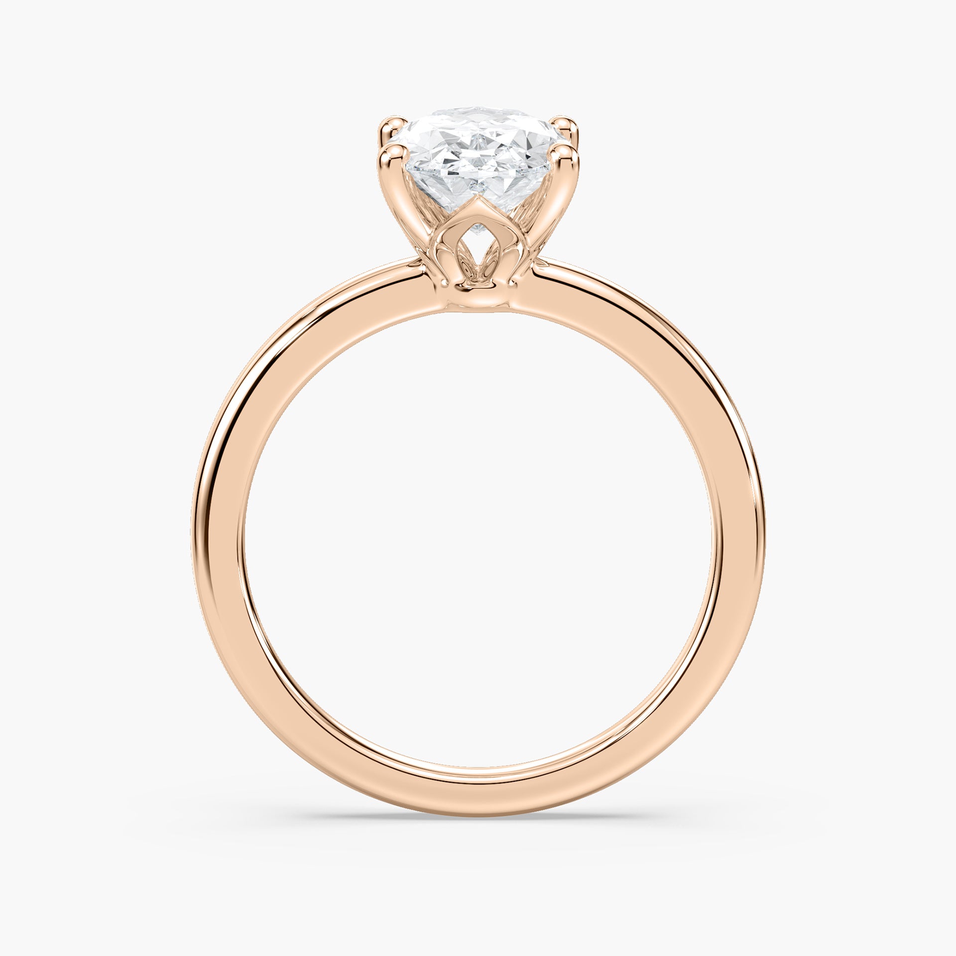 Rosey Verlobungsring – Roségold