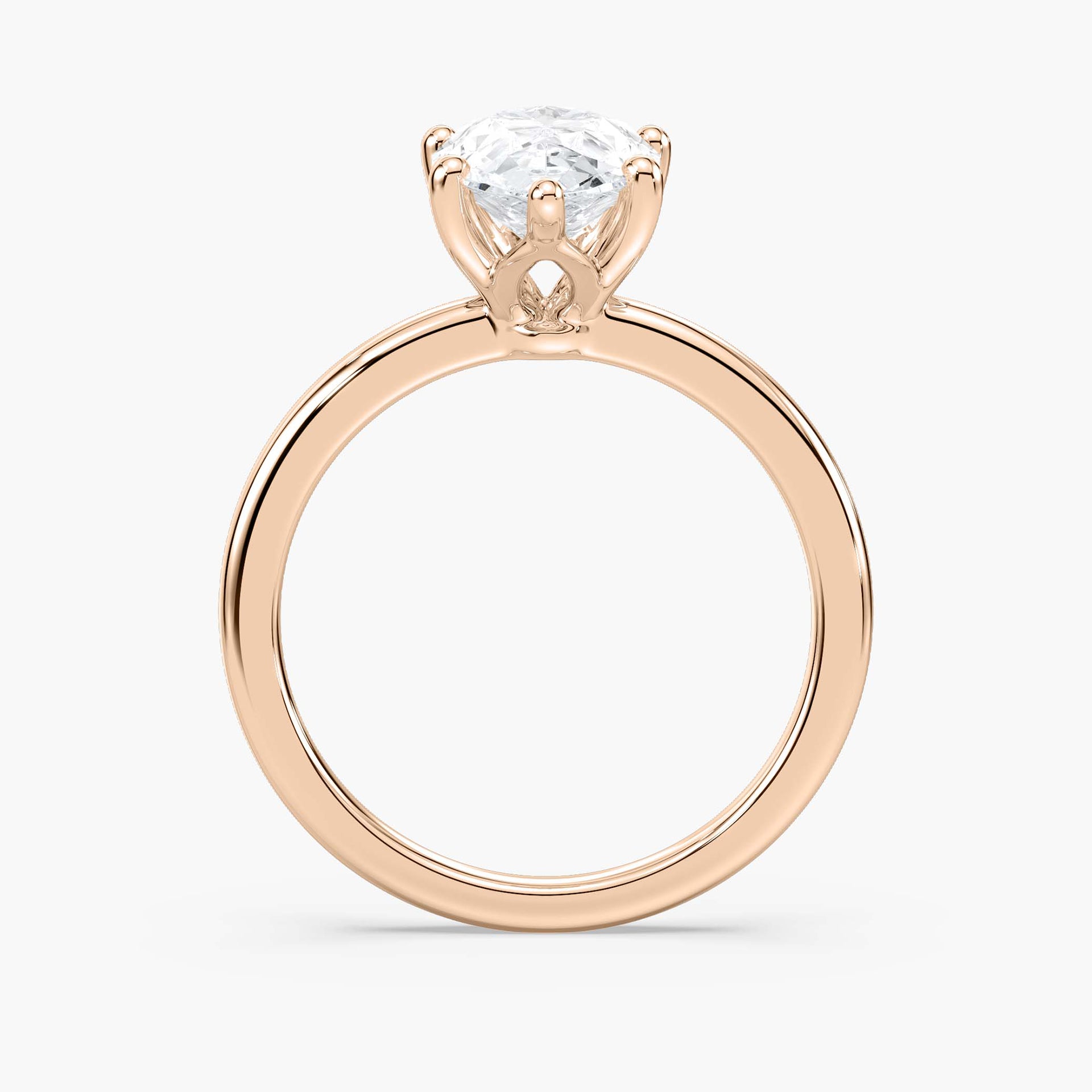 Rosey Verlobungsring – Roségold