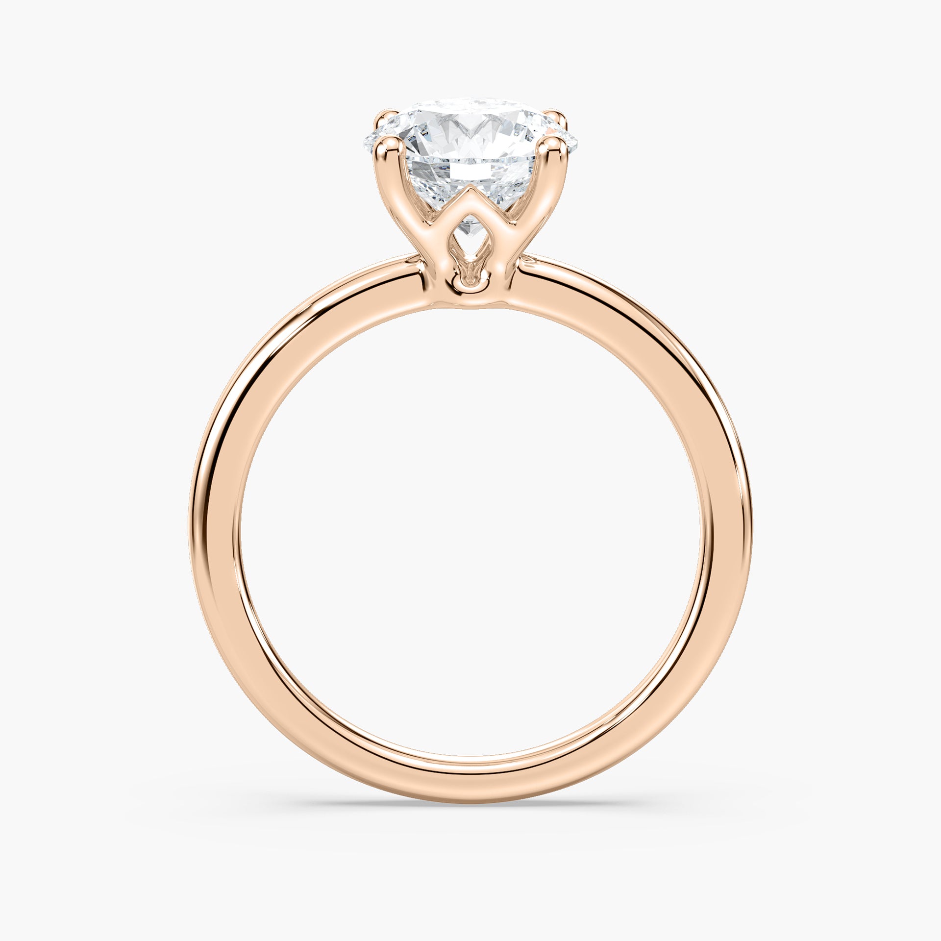 Rosey Verlobungsring – Roségold
