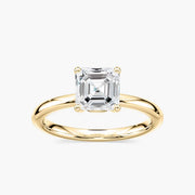 Rosey Verlobungsring – Gelbgold
