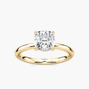 Rosey Verlobungsring – Gelbgold