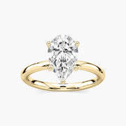 Rosey Verlobungsring – Gelbgold