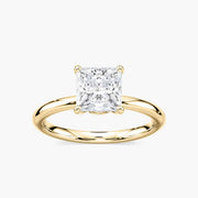 Rosey Verlobungsring – Gelbgold