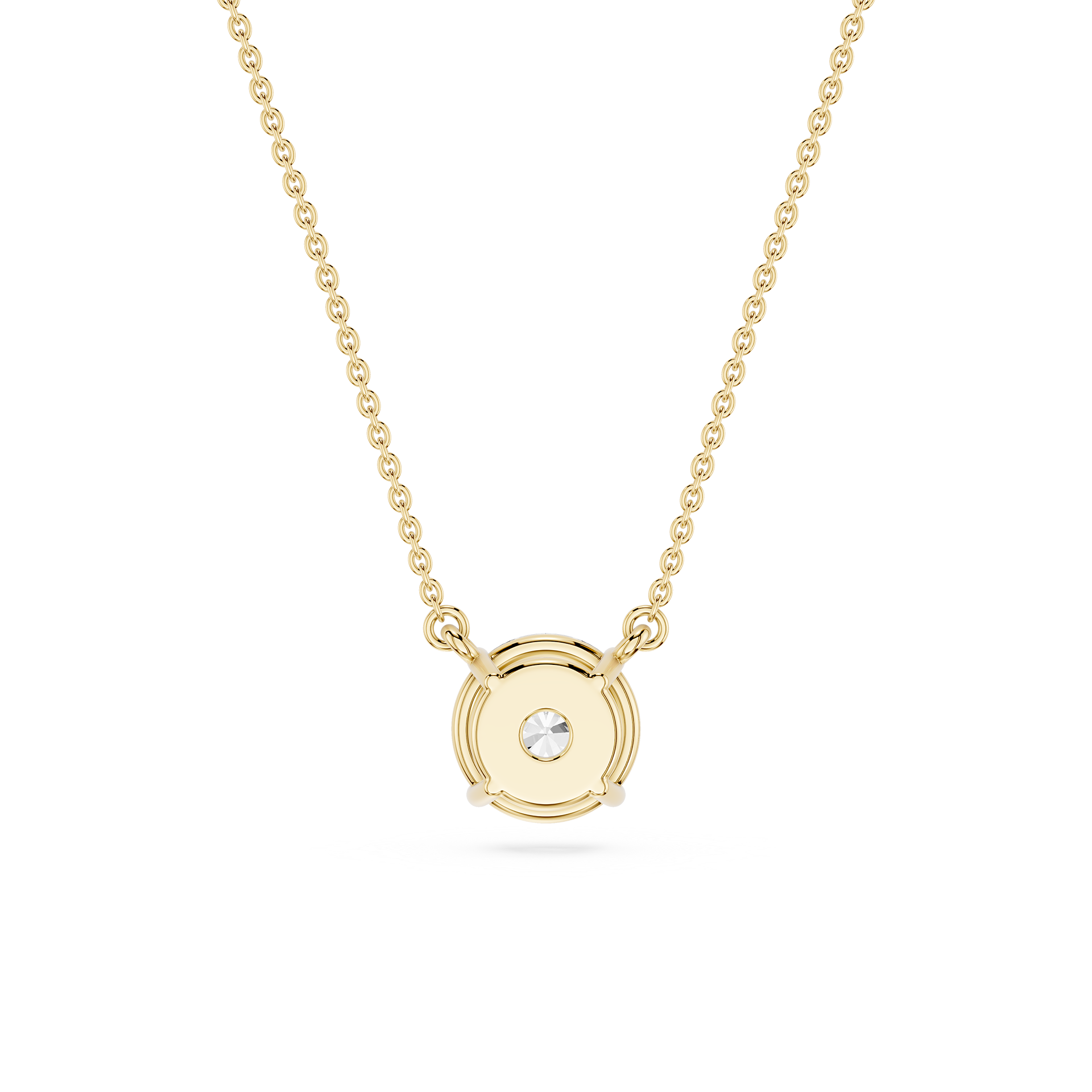 Lovea Classic Anhänger – Rundschliff – Gelbgold