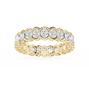 Lovea Serena Eternity Ring Ovalschliff – Gelbgold