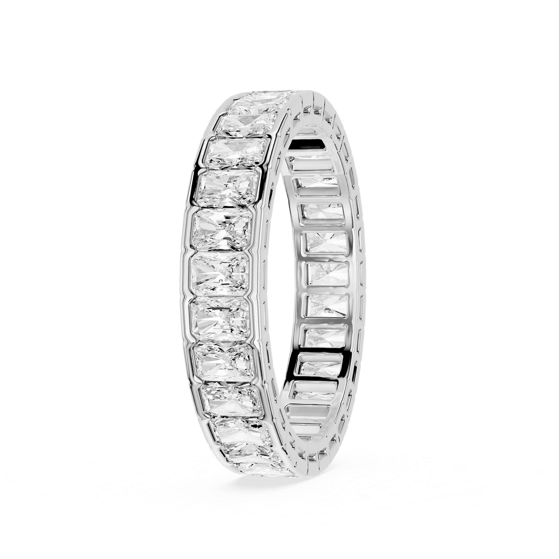Lovea Serena Eternity Ring Radiantschliff – Weißgold