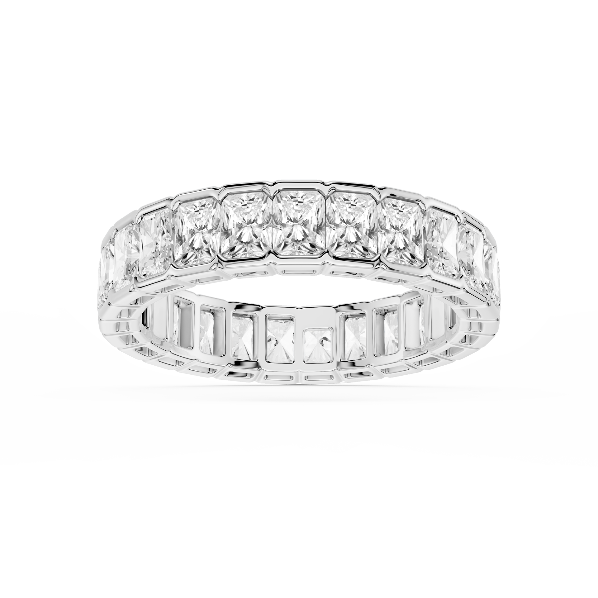Lovea Serena Eternity Ring Radiantschliff – Weißgold