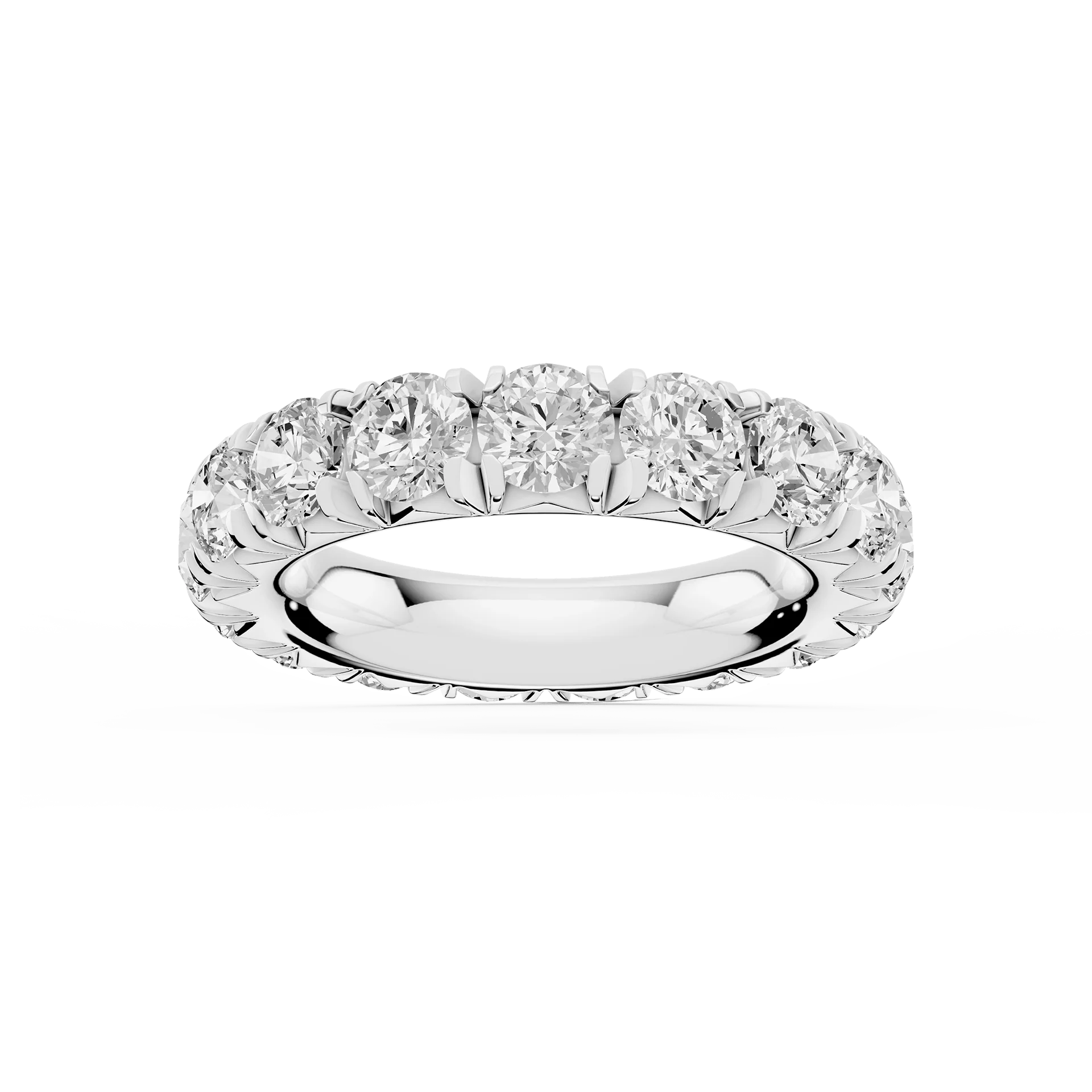 Lovea Sharon Eternity Ring Rundschliff – Weißgold