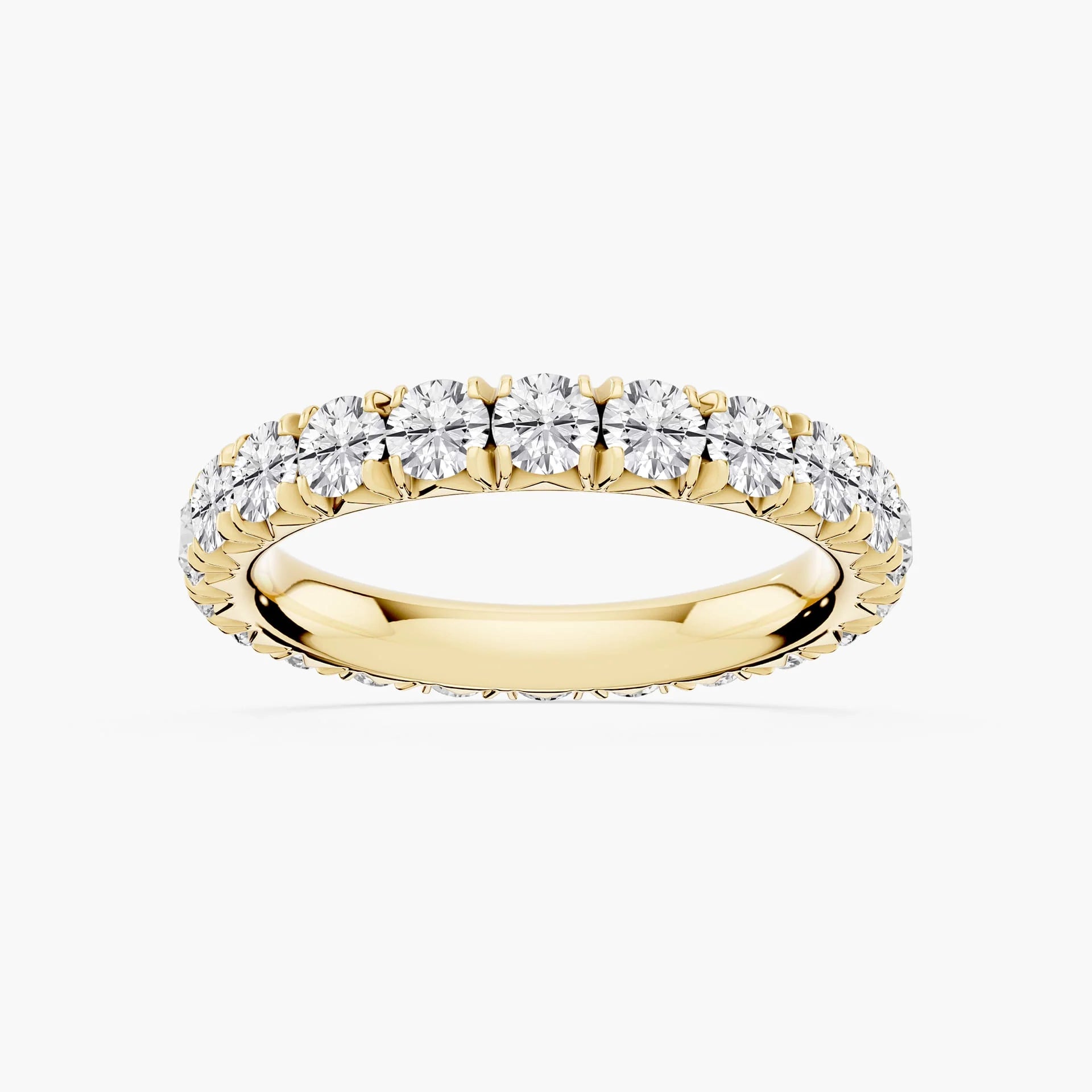 Lovea Sharon Eternity Ring Rundschliff – Gelbgold