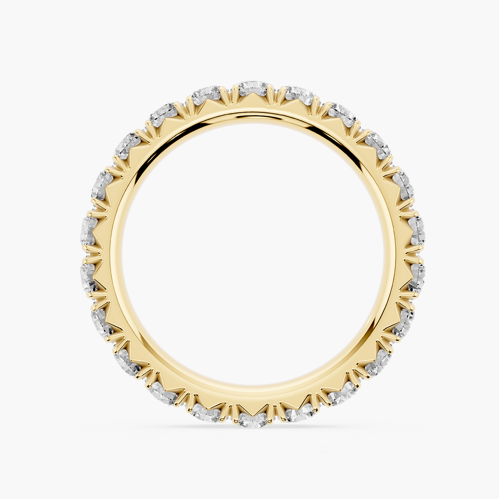 Lovea Sharon Eternity Ring Rundschliff – Gelbgold