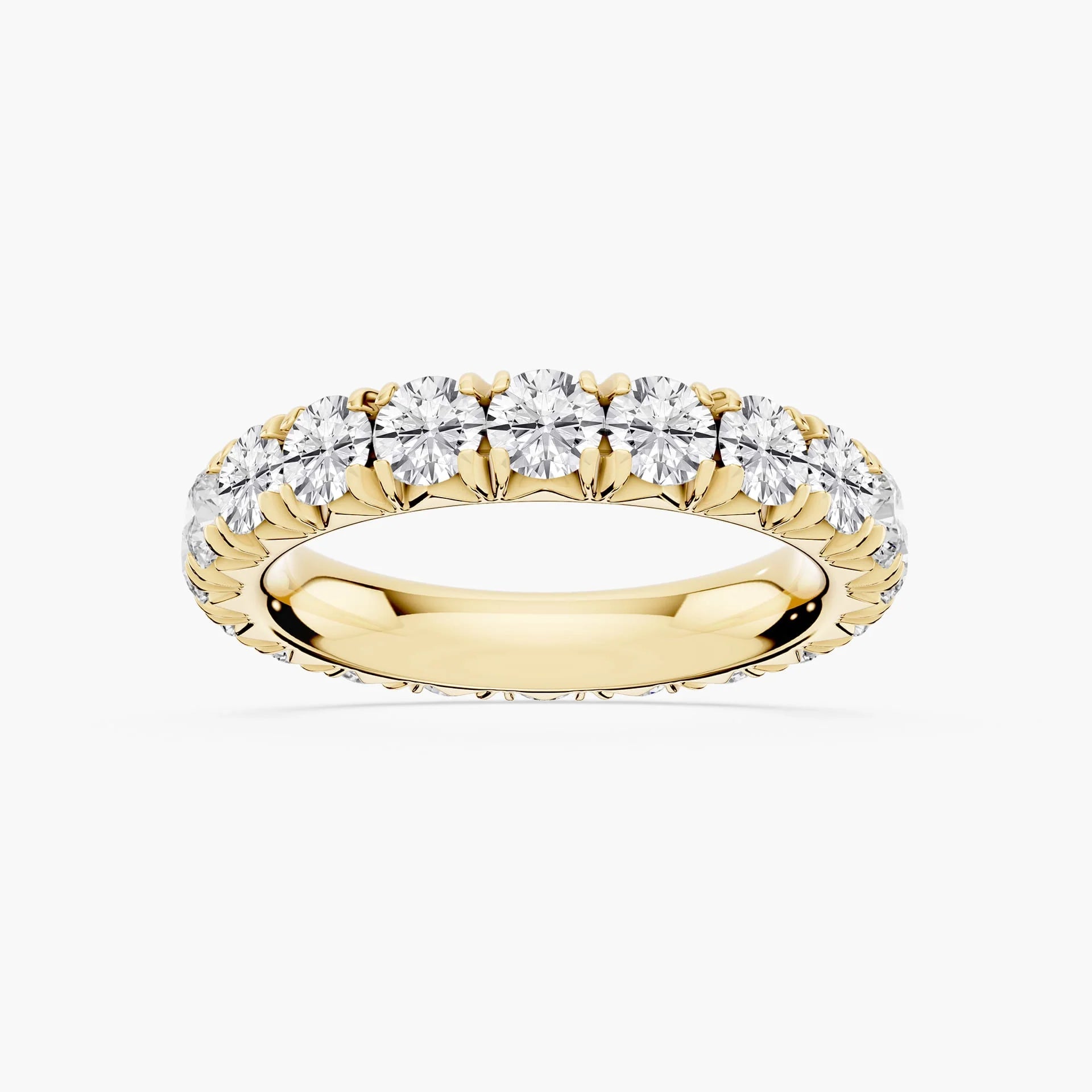 Lovea Sharon Eternity Ring Rundschliff – Gelbgold