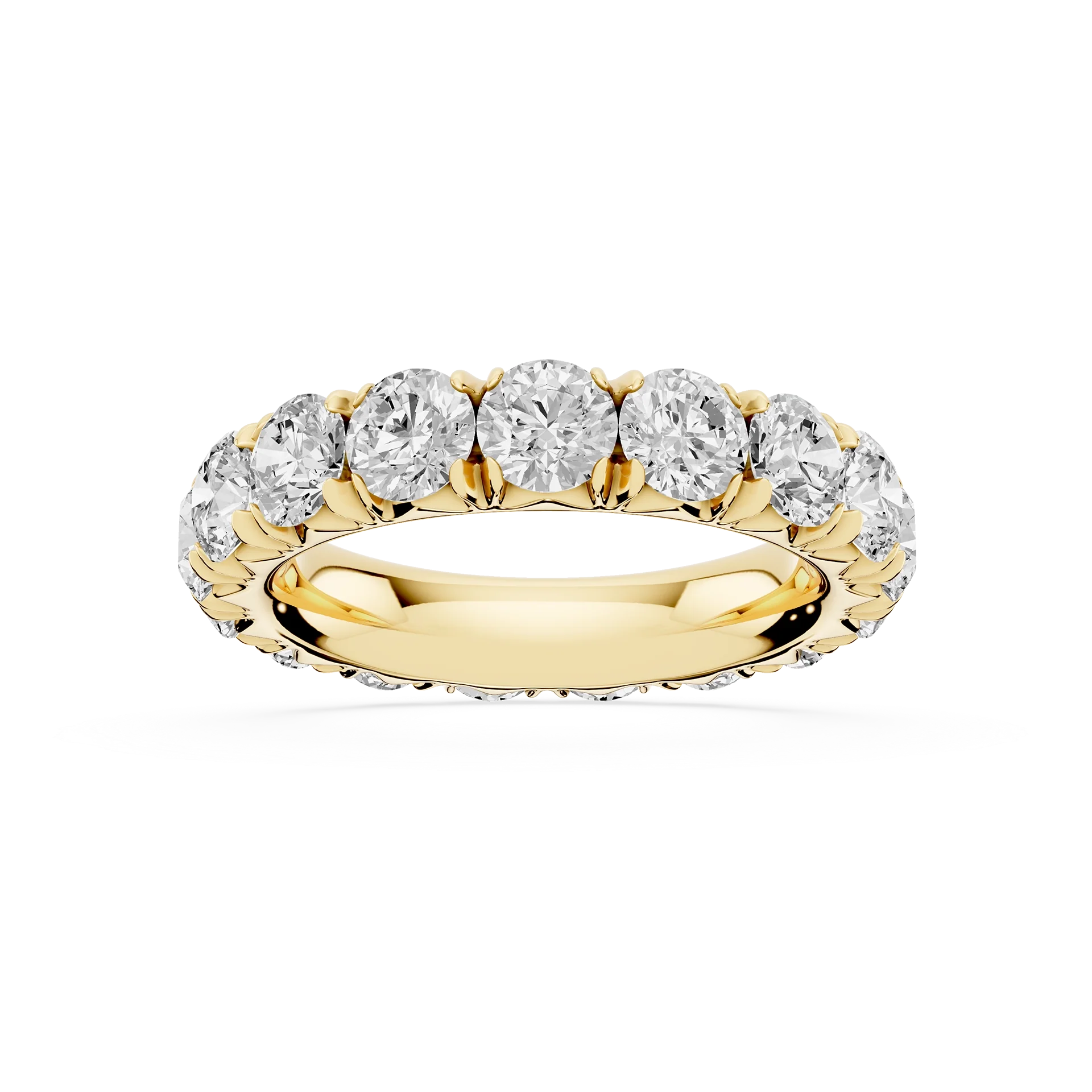 Lovea Sharon Eternity Ring Rundschliff – Gelbgold