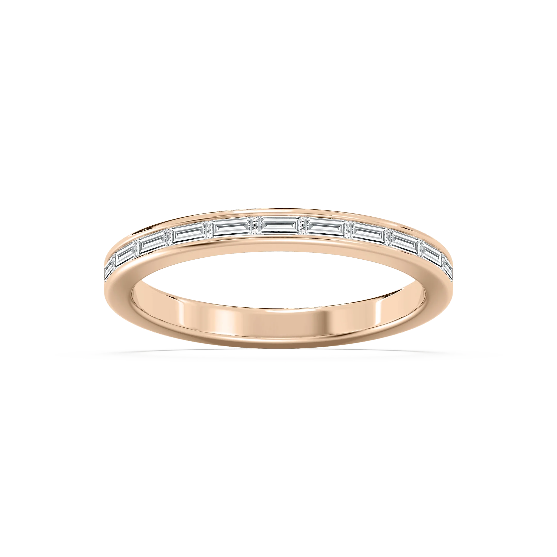 Lovea Leni Trauring – Baguette – Roségold