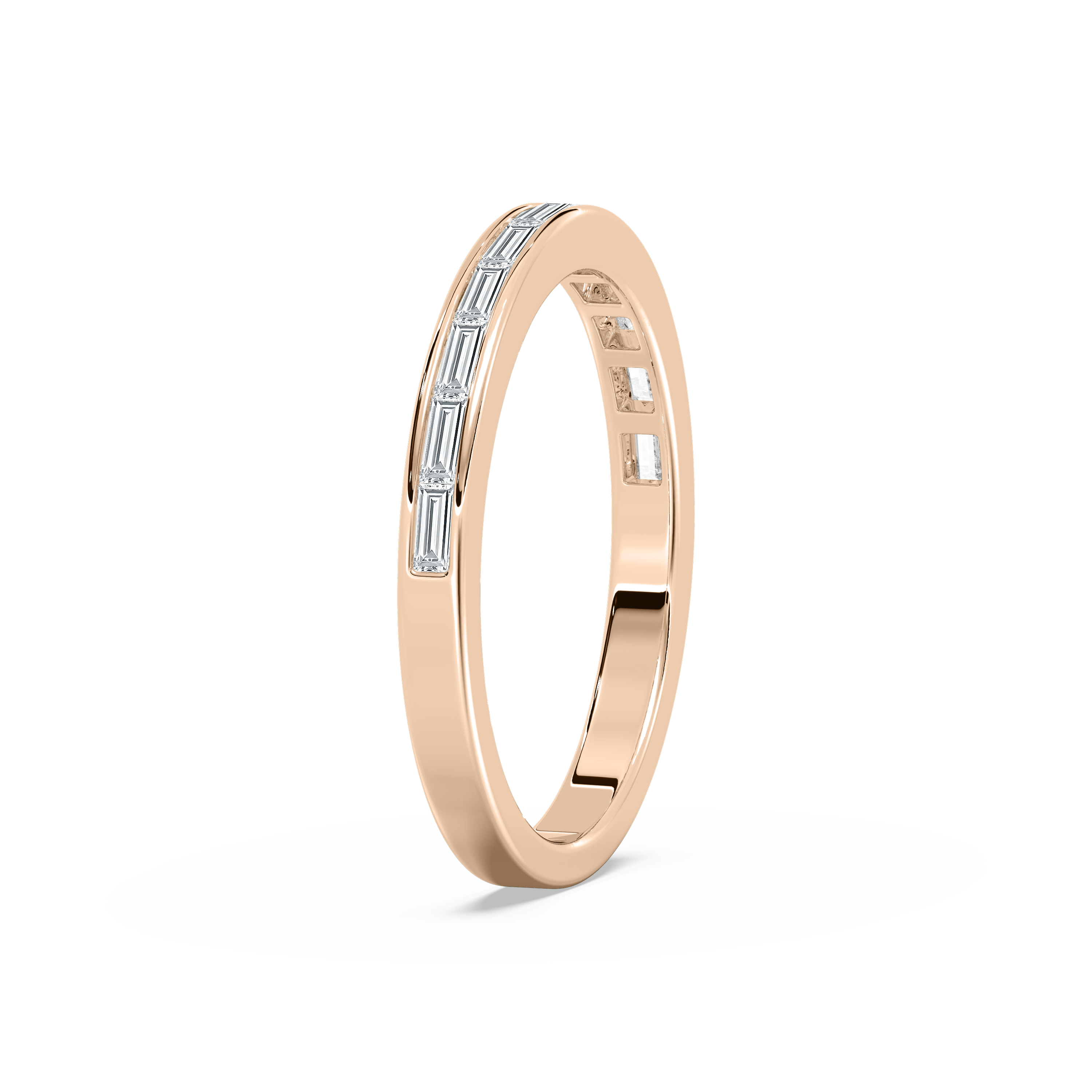 Lovea Leni Trauring – Baguette – Roségold