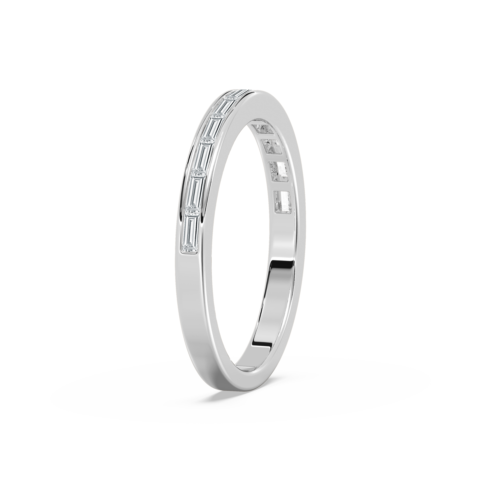 Lovea Leni Trauring – Baguette – Weißgold