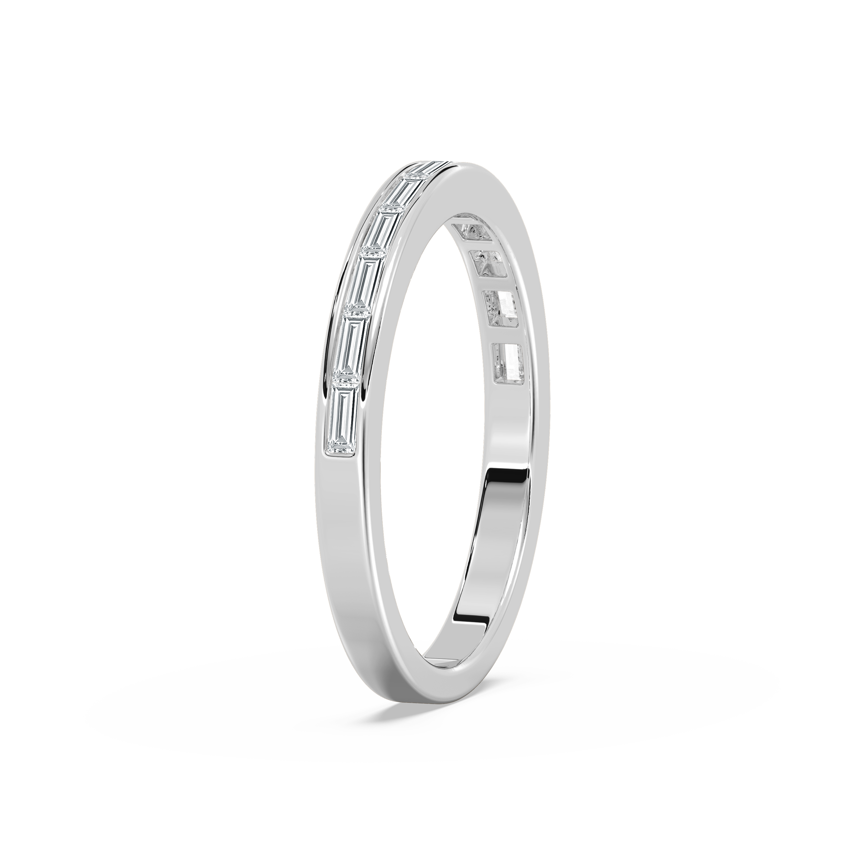 Lovea Leni Trauring – Baguette – Weißgold