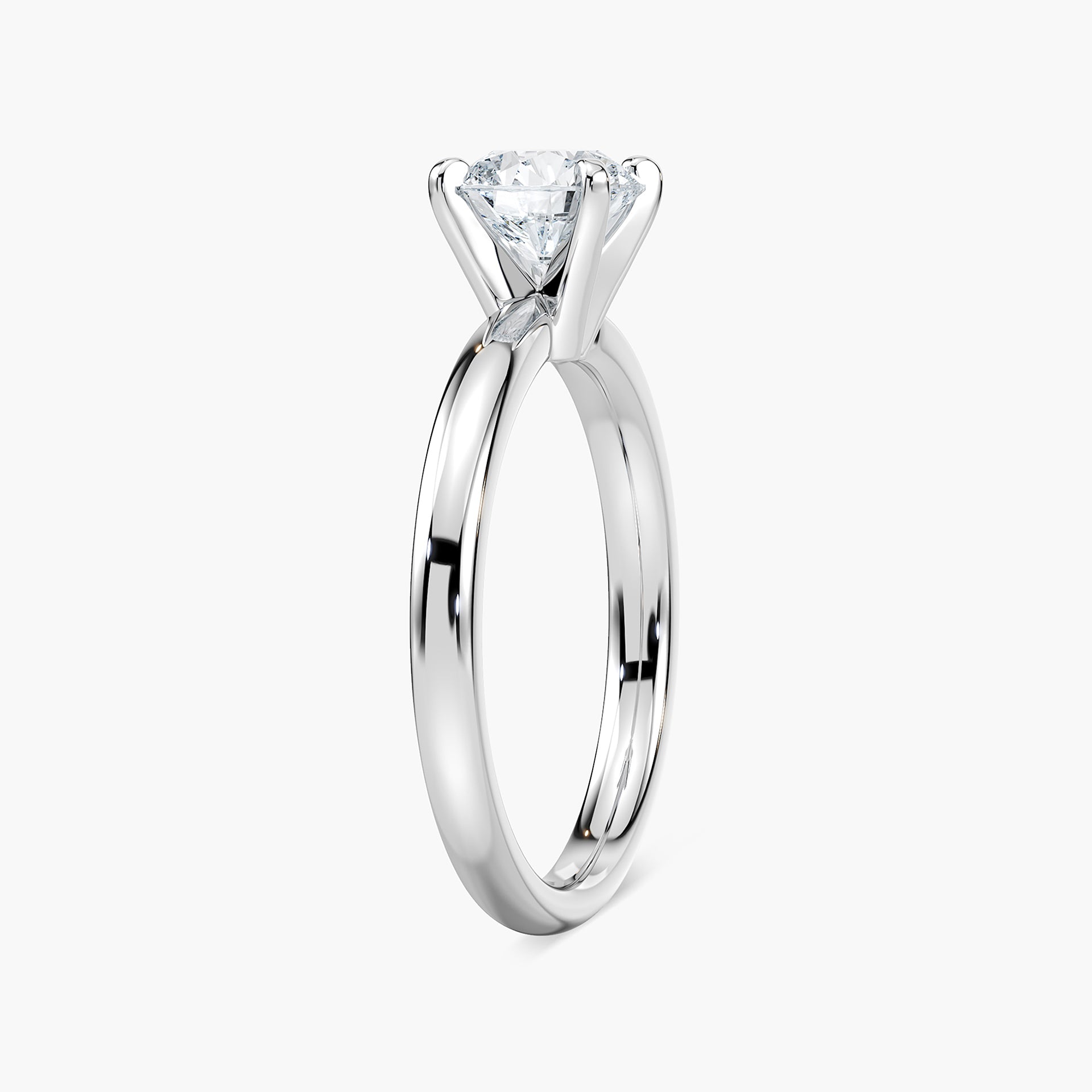 Lauren Solitaire Verlobungsring Brillantschliff Weißgold – Lovea