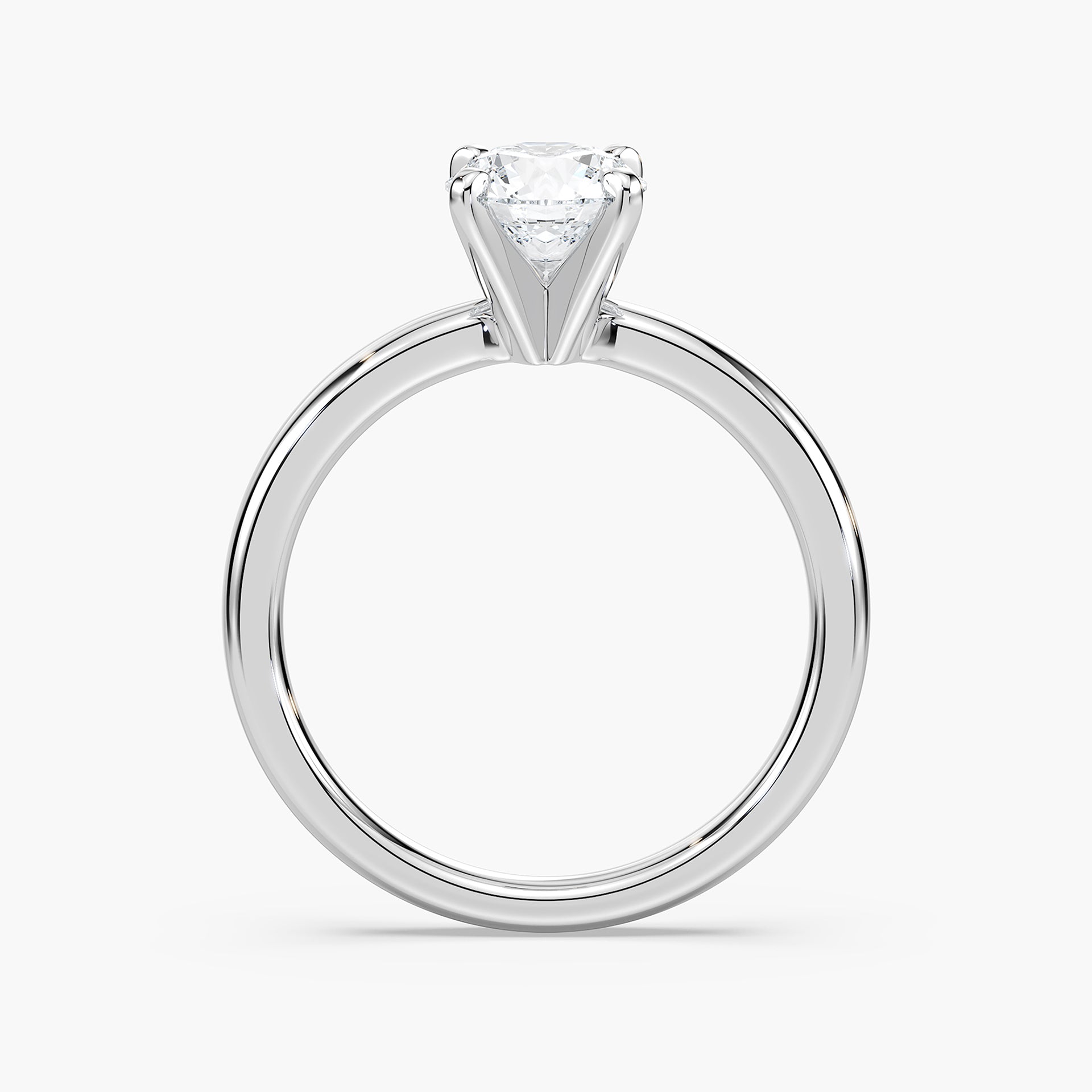 Lauren Solitaire Verlobungsring Brillantschliff Weißgold – Lovea