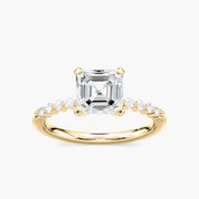 Willow Verlobungsring – Gelbgold