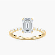 Willow Verlobungsring – Gelbgold