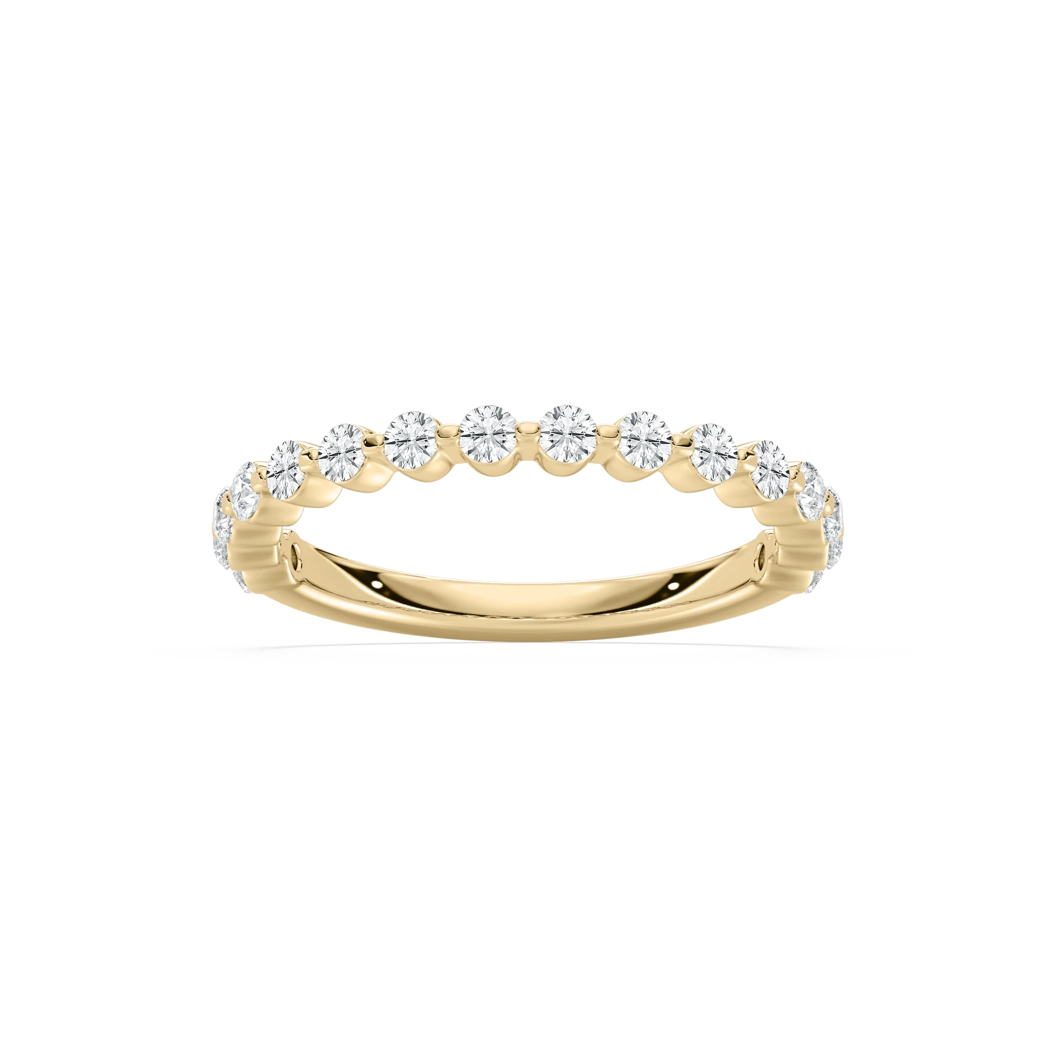 Lovea Willow Grand Trauring – Geteilte Krappen – Gelbgold