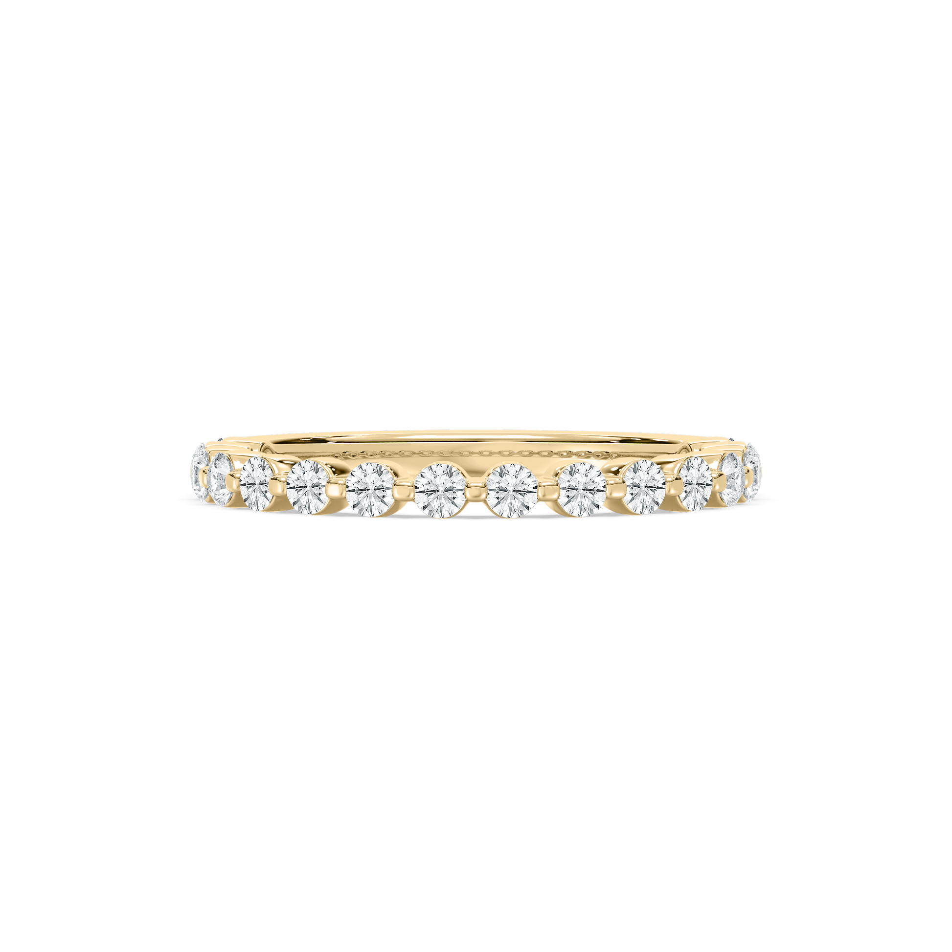 Lovea Willow Grand Trauring – Geteilte Krappen – Gelbgold
