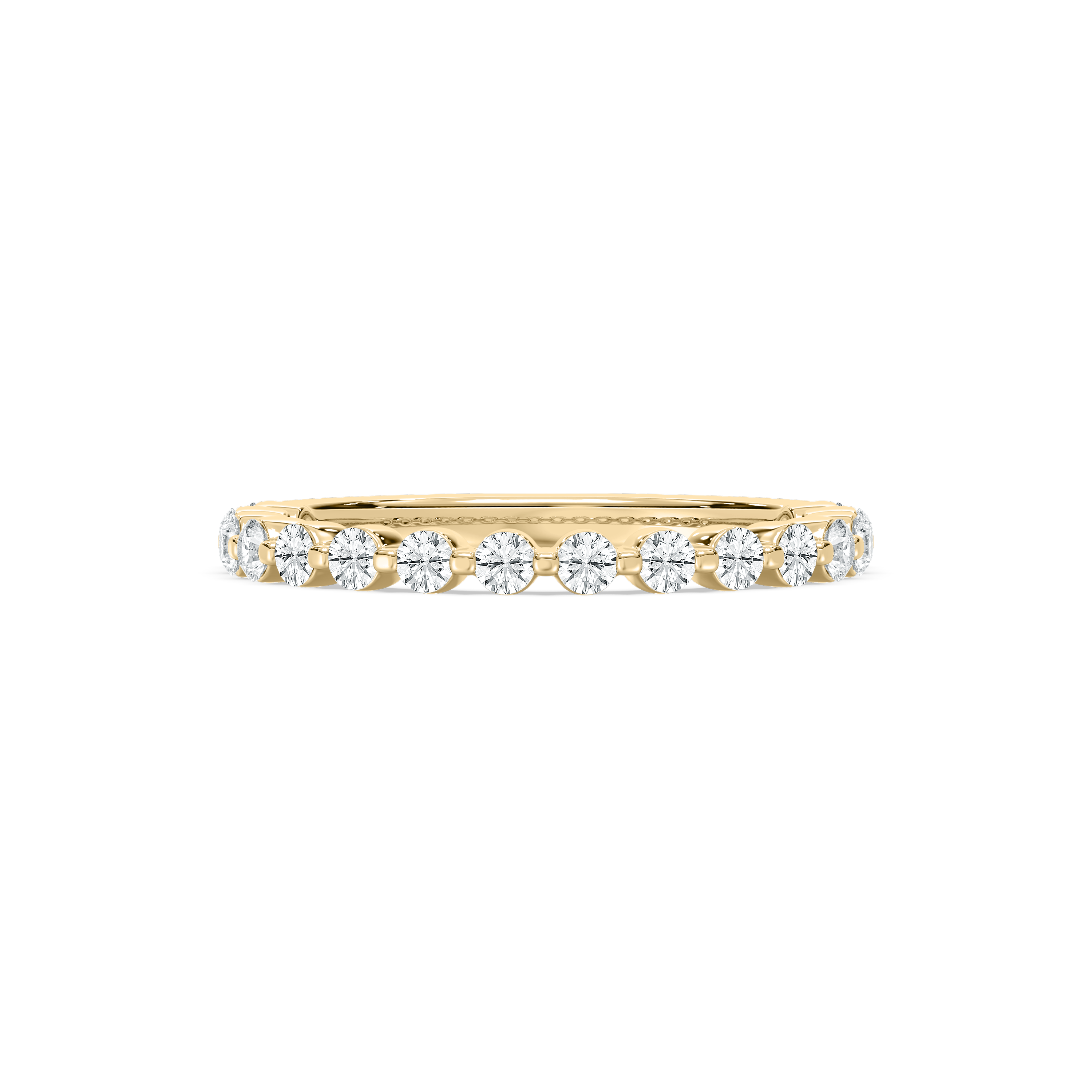 Lovea Willow Grand Trauring – Geteilte Krappen – Gelbgold